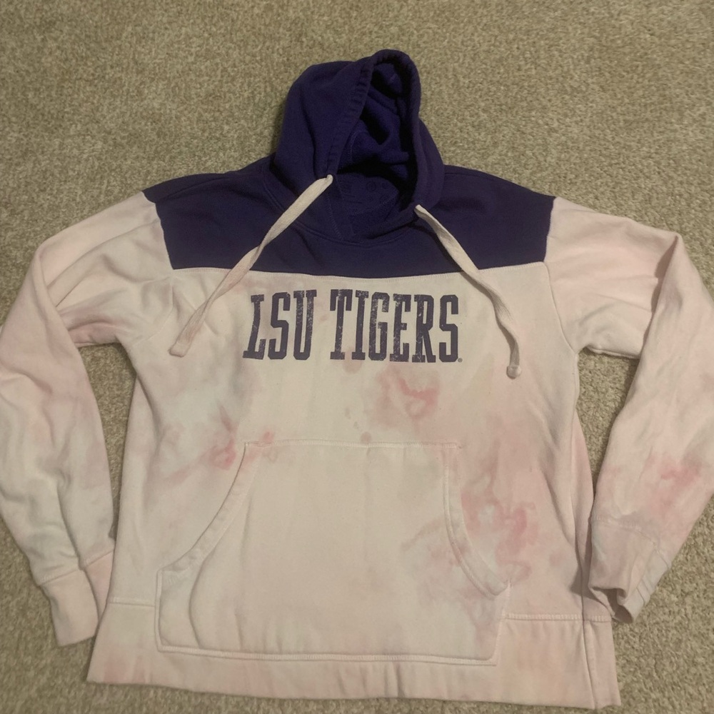 LSU Tigers Purple and Pink Hoodie